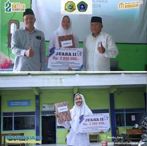 Juara 2 Lomba Naskah & Pidato PASKIBRAKA